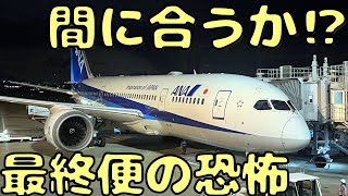 【大阪→東京】欠航になる危機！？ANAと乗客が団結するフライトに乗ることに [upl. by Lahcim]