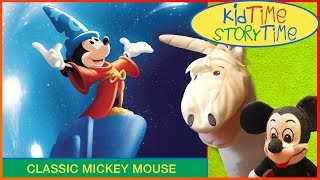 Sorcerers Apprentice  A Classic Mickey Mouse Kids Books Read Aloud [upl. by Ramso]