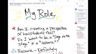 Tutorial 3 Annotating in Notability [upl. by Ainad]