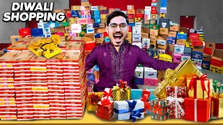 Diwali Shopping Worth ₹100000🔥  इतनी चीज़ें ख़रीद ली की सबको मजा आ गया  Crazy XYZ [upl. by Reibaj]