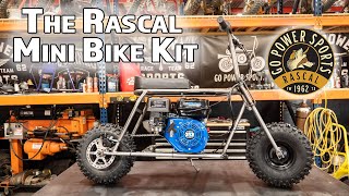 The Rascal Mini Bike Kit Build  Tutorial [upl. by Gudrin]