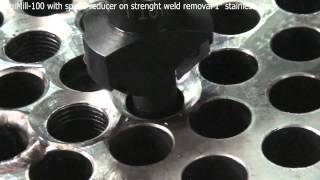 MiniMill100SM strength weld removal [upl. by Anes]