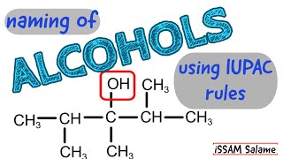 IUPAC naming of alcohols [upl. by Fosdick]