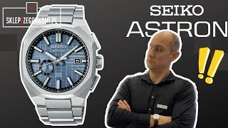 JEDYNY TAKI ZEGAREK NA ŚWIECIE Seiko Astron GPS Solar [upl. by Annoyik603]