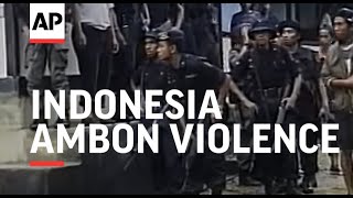 INDONESIA AMBON VIOLENCE [upl. by Narik691]