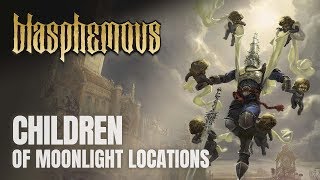 Blasphemous  All Children of Moonlight Cherubim Locations [upl. by Nylesor]