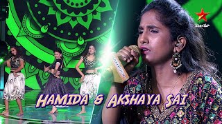 Super Singer  Mesmerizing Performance by Akshaya Sai  Hamida Sing amp Dance Round  SatSun  9 PM [upl. by Lammaj]