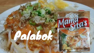 Easy Cooking Palabok Recipe with Mama Sitas [upl. by Nosneh]