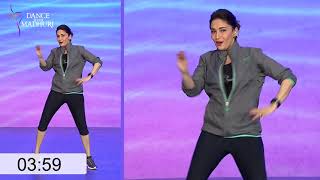 Dancercise gym Workout feat Madhuri Dixit Dance With Madhuri free style [upl. by Brottman]