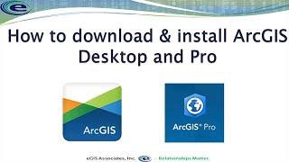 Downloading and Installing ArcGIS Pro and Desktop [upl. by Chrissie]