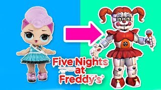 FIVE NIGHTS at FREDDY´S 🔪 Juguetes CREEPY Circus Baby Mango y Puppet 🤡 Transformaciones Fantásticas [upl. by Nagard]