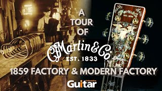 Martin Guitars Factory Tour  Guitar Interactive  Feature [upl. by Esiouqrut]