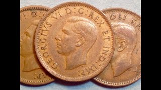 Canada Pennies To Look For 1940s [upl. by Pedrick515]