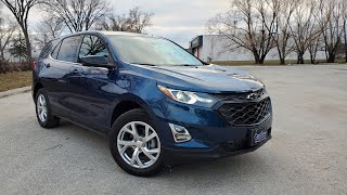 2020 Chevrolet Equinox 1LT in Pacific Blue Metallic Walkaround [upl. by Peggir]