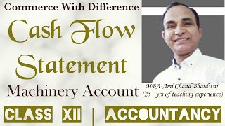 Machinery Account in Cash Flow Statement [upl. by Amiel]