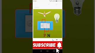 Room wiring diagram connection with bulb fans electrical [upl. by Gittel]