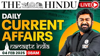 4 Feb 2025 Current Affairs Today  The Hindu Newspaper Analysis  Daily Current Affairs [upl. by Valiant]