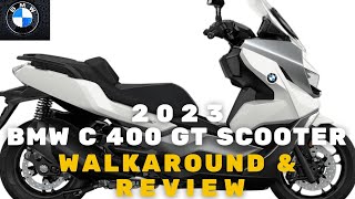 2023 BMW C 400 GT The Perfect Midsize Scooter for Urban Commuting and Touring [upl. by Westland]