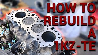 How to Reassemble Your Engine  At Home On A Budget  1KZ Hilux Rebuild EP04 [upl. by Ameyn]