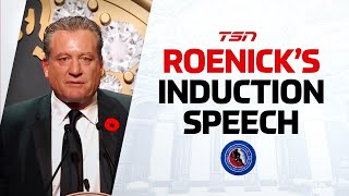 Hockey Hall of Fame Induction Speech Jeremy Roenick [upl. by Kimbra]