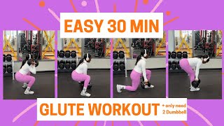 easy 30 minute glute workout skip the trip to Dr Miami and do this workout instead [upl. by Eves649]