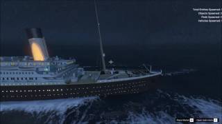 Titanic in Grand Theft Auto 5 [upl. by Ekle776]