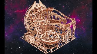 Galaxy Marble Run Wood Trick Kit [upl. by Cornelius927]