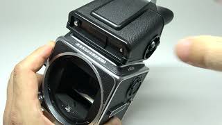 Hasselblad ハッセルブラッド ☆503CXボディ露出計付ファインダーアキュートマットD [upl. by Aniles717]