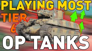 Playing the MOST OP Tier 7s in World of Tanks [upl. by Nevart]