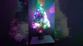 2ft LED amp Fiber Optic White Christmas Tree [upl. by Delanty]