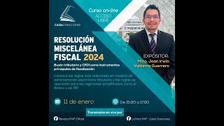 Resolución Miscelánea Fiscal 2024 [upl. by Ardyaf]