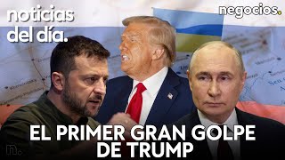 NOTICIAS DEL DÍA el primer gran golpe de Trump Putin advierte a EEUU y Zelensky alerta a Europa [upl. by Silohcin163]