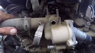 How to change water pump on Toyota 40 V6 Tacoma 4 runner fj cruiser truck [upl. by Tisbe]