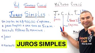 APRENDA JUROS SIMPLES EM 6 MINUTOS [upl. by Binnings]