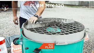 Plam Mix 120  Professional mixer Isoplam [upl. by Euqirne]