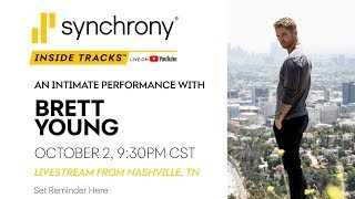 Synchrony Inside Tracks An Intimate Performance with Brett Young Live from NashvilleWatch Now [upl. by Aneehsram743]