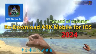 How to Download ARK Survival Evolved Mobile for IOS 2024 [upl. by Lulu]