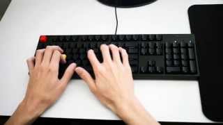 Typing Sound of the Filco Majestouch Ninja Tactile Action Mechanical Keyboard [upl. by Netti358]