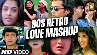 Bollywood 90s Retro Mashup  VDJ Ayush  90s Hindi Songs  Best Of Bollywood  Old Mashup [upl. by Powers]