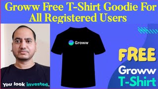 Groww free T Shirt groww [upl. by Adlecirg]