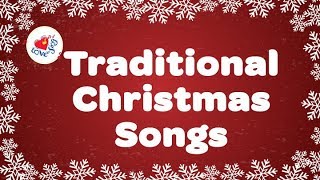 Traditional Christmas Songs Playlist  Classic Carols With Lyrics [upl. by Joung772]