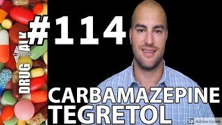 CARBAMAZEPINE TEGRETOL  PHARMACIST REVIEW  114 [upl. by Jareen]