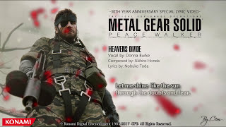 Metal Gear Solid  Peace Walker  Heavens Divide [upl. by Niawtna]