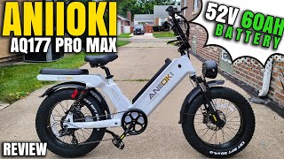 World’s LONGEST Range eBike  Aniioki AQ177 Pro Max 52V eBike Review [upl. by Stranger]