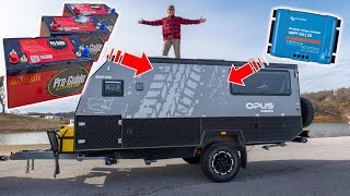 Upgrading Off Road Camper to Lithium Power HUGE DIFFERENCE [upl. by Itsirk]