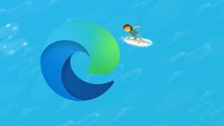 Microsoft Edge  Playing the new built in Surfing Game [upl. by Anbul]