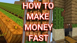 How to Make Money Fast and Easy in Cubecraft Skyblock [upl. by Winni]