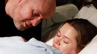 EMOTIONAL BIRTH VLOG MEETING OUR BABY BOY [upl. by Naid]