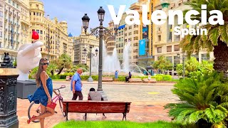 Valencia  One of the Most Beautiful Cities in Spain  Walking Tour 4K60fps HDR [upl. by Lorri]