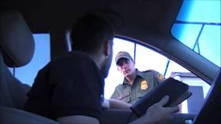 Fastest way to get through a border patrol checkpoint [upl. by Ecinna]